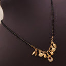 Akruti Collection Gold Plated Pota Stone And Austrian Mangalsutra