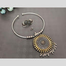 Akruti Collection 2 Tone Plated Necklace Set