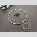 Akruti Collection 2 Tone Plated Necklace Set