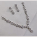 Akruti Collection Shine in Style  American Diamond Necklace Set