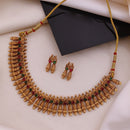 Akruti Collection Tradition Meets Pota Stone Necklace Set
