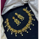 Akruti Collection Luxe Sparkle Austrain Stone And Pearl Fusion Necklace Set