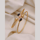Akruti Collection Antique Polish Trendy Austrian Stone Adjustable Bracelet