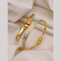 Akruti Collection Antique Polish Trendy Adjustable Bracelet