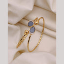 Akruti Collection Antique Polish Trendy Austrian Stone Adjustable Bracelet