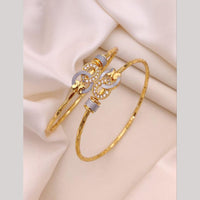 Akruti Collection Antique Polish Trendy Austrian Stone Adjustable Bracelet