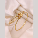 Akruti Collection Antique Polish Trendy Austrian Stone Adjustable Bracelet
