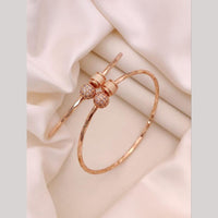 Akruti Collection Antique Polish Trendy Austrian Stone Adjustable Bracelet