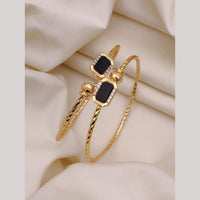 Akruti Collection Antique Polish Trendy Austrian Stone Adjustable Bracelet