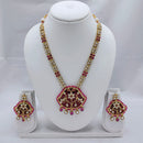 Akruti Collection Kundan Stone Long Necklace Set