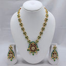 Akruti Collection Kundan Stone Long Necklace Set