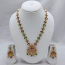 Akruti Collection Kundan Stone Long Necklace Set