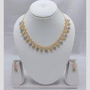 Akruti Collection Sparkling American Diamond Necklace Set