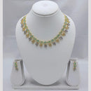 Akruti Collection Sparkling American Diamond Necklace Set