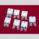 Akruti Collection Stylish Oxidised Crystal Stone Dangler Earrings ( 1 piece only )