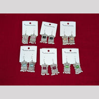 Akruti Collection Stylish Crystal Stone Dangler Earrings ( 1 piece only )