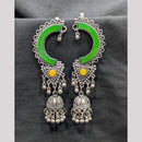 Akruti Collection Stylish Oxidised Jhumki EarCuffs For Navratri And Garba Night