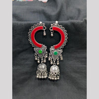 Akruti Collection Stylish Oxidised Jhumki EarCuffs For Navratri And Garba Night