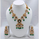 Akruti Collection Premium Kundan & Pearl Necklace Jewelry for Weddings