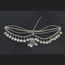 Akruti Collection Oxidised Plated Stunning Navratri Mirror Damini Maangtikka