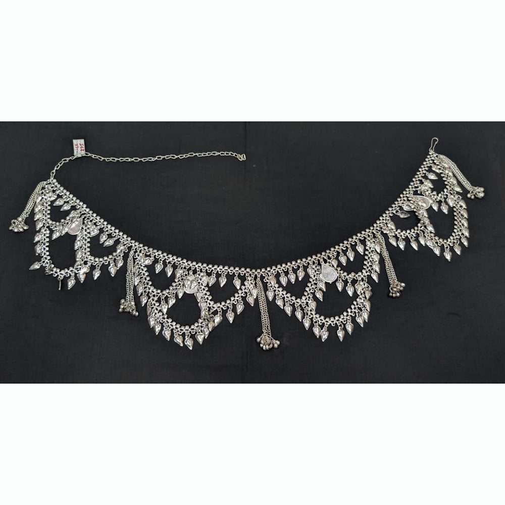 Akruti Collection Royal Oxidised Plated Kamarbandh