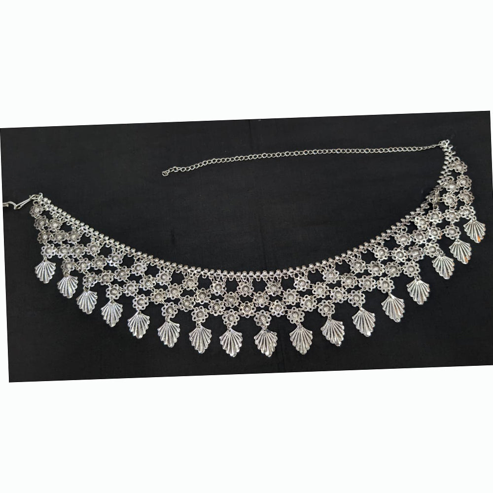 Akruti Collection Royal Oxidised Plated Kamarbandh