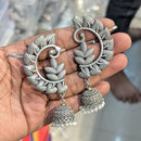 Akruti Collection Unique Oxidised Jhumki EarCuffs For Navratri  Night