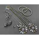 Akruti Collection Royal 2 Tone Plated Ethnic Combo Set