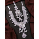 Akruti Collection Pota Stone And Pearl Royal Kamarbandh