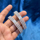 Akruti Collection Glamorous American Diamond Bangles Collection Set