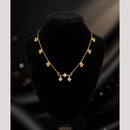Akruti Collection Elegant Austrian Stone And Beads Black Beads Mangalsutra