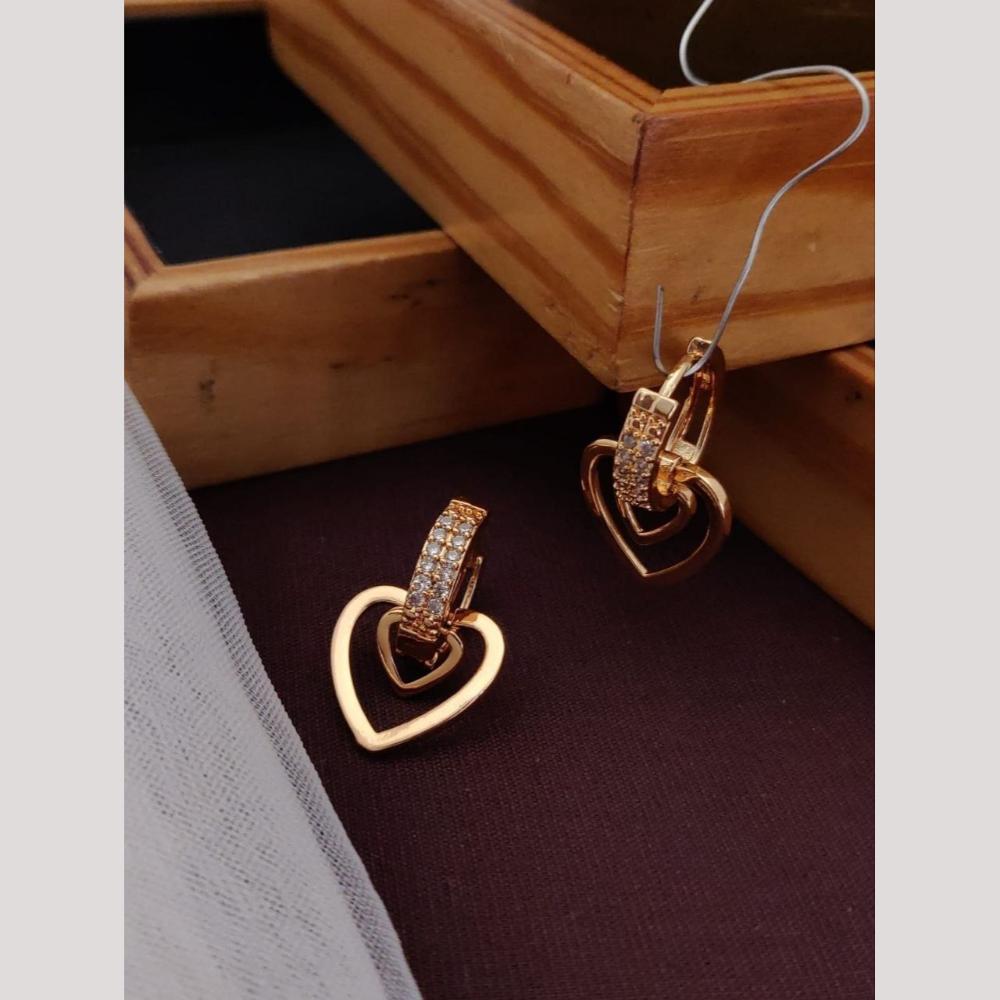 Akruti Collection Royal Austrian Stone Stud Earrings