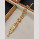 Akruti Collection Traditional Austrian Stone And Meenakari Bracelet