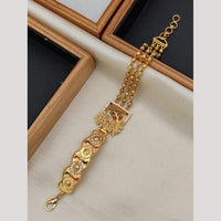 Akruti Collection Traditional Austrian Stone And Meenakari Bracelet