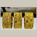 Star Bangles Designer Gold-Tone Bangles Set for Women (Assorted Desing)