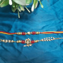 Shrijicreation Gold Plated Rakhi Combo Set