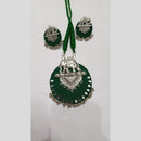 Shrijicreation Ethnic Oxidised Plated Mirror Work And Elephant Design Necklace Set