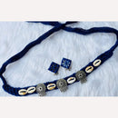 Shrijicreation Handcrafted Oxidised Plated Shell Necklace Set