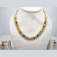Palak Art Gold Plated Necklace Set