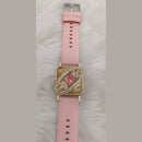 Palak Art Gold Plated Austrian Stone  Wrist Watch Style Belt Bracelet