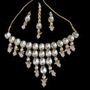 Palak Art Elegant Kundan Stone And Beads Designer Choker Set