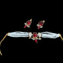 Palak Art Classic Kundan Stone And Pearl Choker Necklace Set - (Pack of 3)