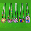Pakhi Creation Handmade Long Necklace (Assorted Design)
