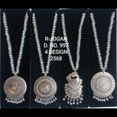 R Jogan Oxidised Plated Assorted Design Long Necklace