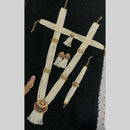 Star India Gold Plated American Diamond And Pearl Combo Set