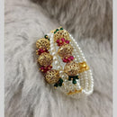 Star India Gold Plated Pearl Bracelet