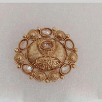 Star India Gold Plated Crystal Stone Ring