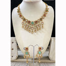 Star India Royal Shine Pota Kundan And Pearl Necklace Set