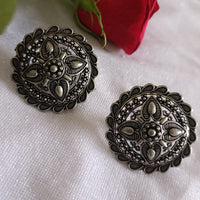 Exotica Collection Stylish Oxidised Plated Studs Designer Everyday Wear