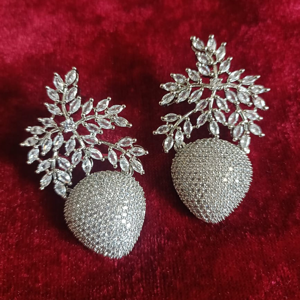 Exotica Collection Crystal Austrian Stone Partywear Stud Earrings